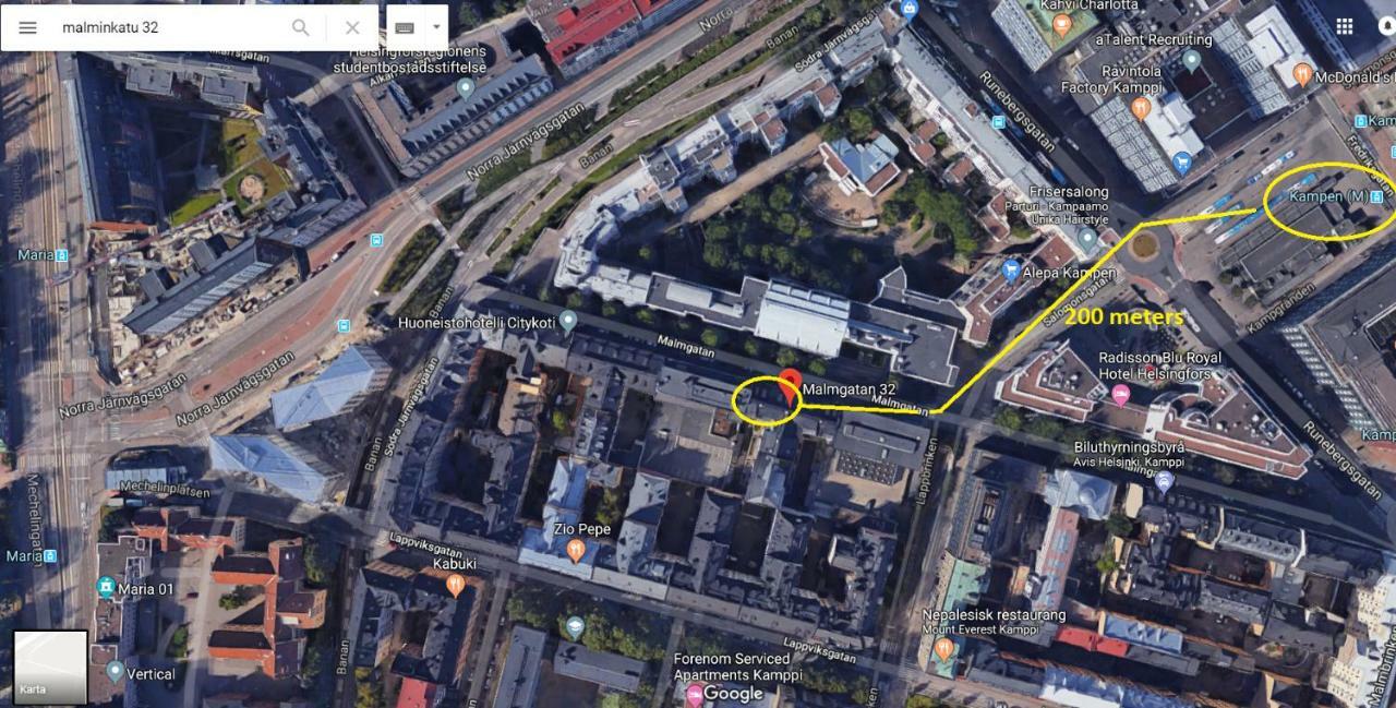 Studio In Helsinki City Center Apartment Exterior photo